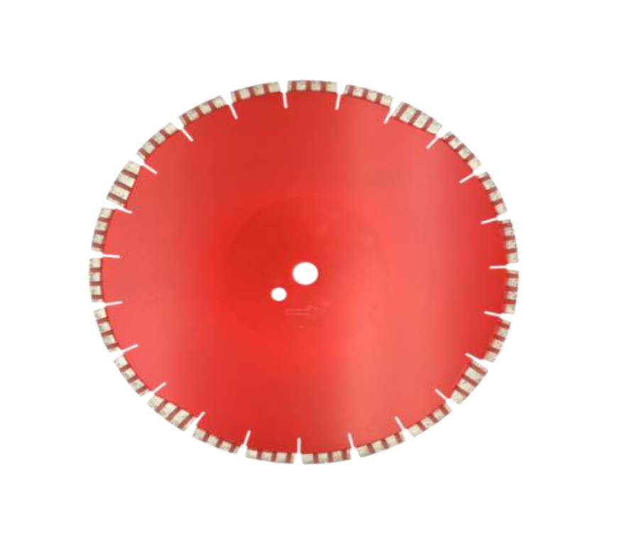 LEO diamond cutting disc asphalt + concrete 350x25.4, 19 turbo segments 3x10 mm
