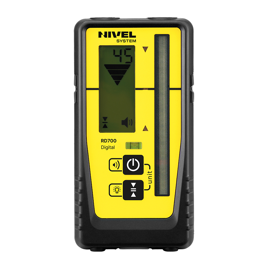 Nivel System rotary laser receiver RD700 Digital