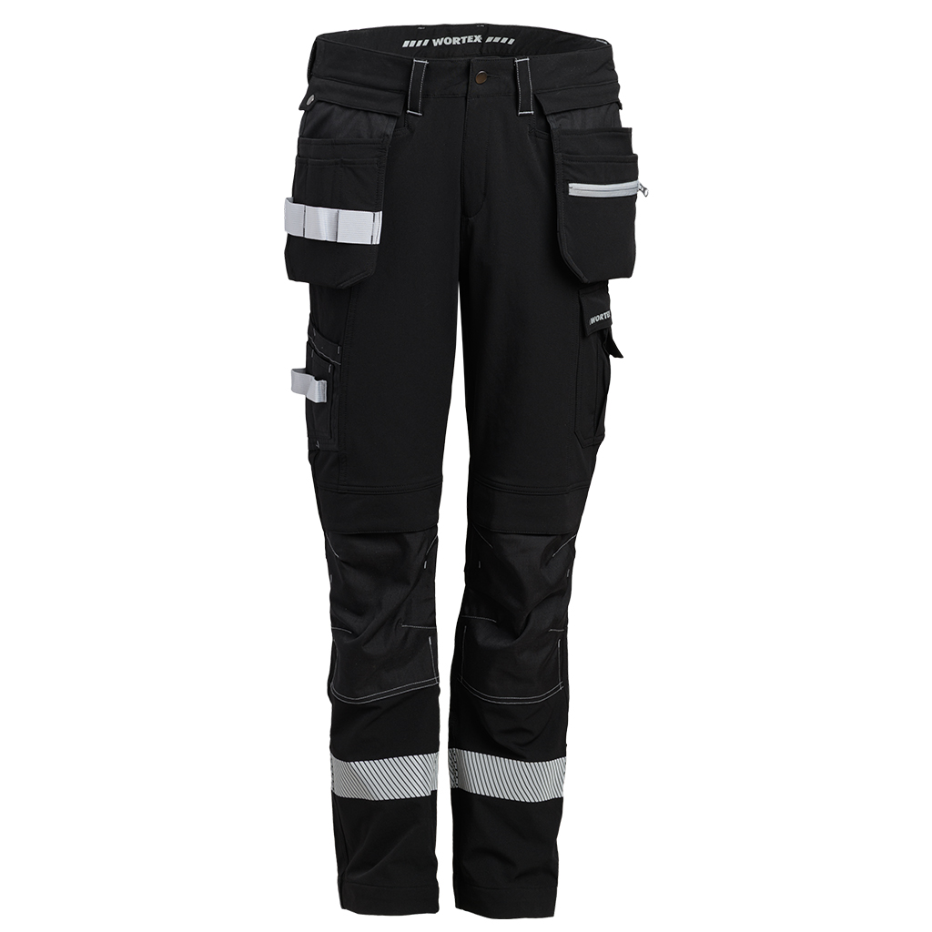 Wortex 934 Flexon Pro stretch work pants, black